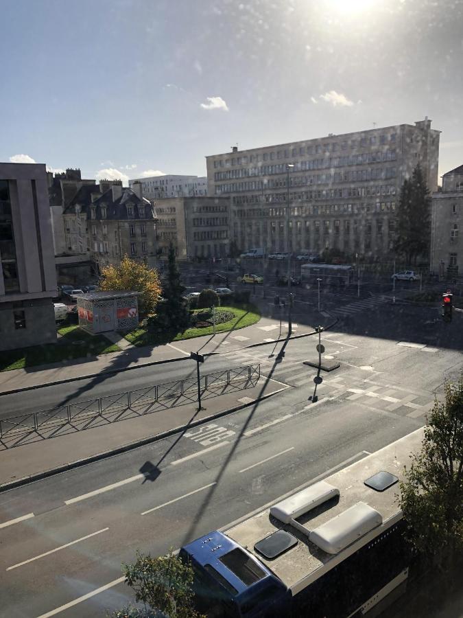 Hyper Centre - Wifi Fibre Gratuit - Jergweloh - Le New Yorkais Caen Exterior foto